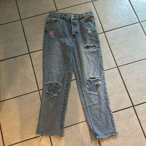 Pacsun high rise straight leg jeans
